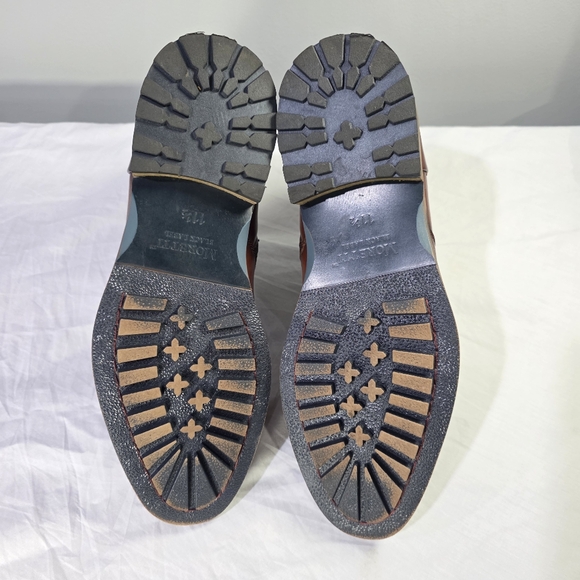 Moretti Black Label Abbot Inside Zip Classic Brown Leather Ankle Boots. 11.5 - Picture 10 of 12